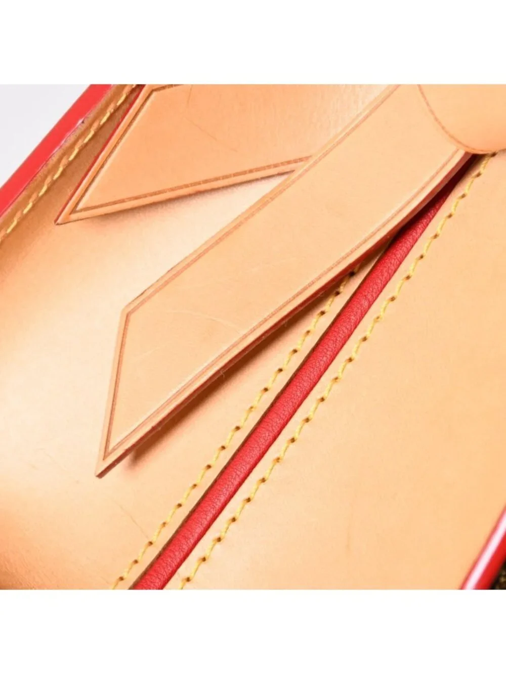 Louis Vuitton Christian Louboutin Iconoclast Handbag Calf Hair Gold